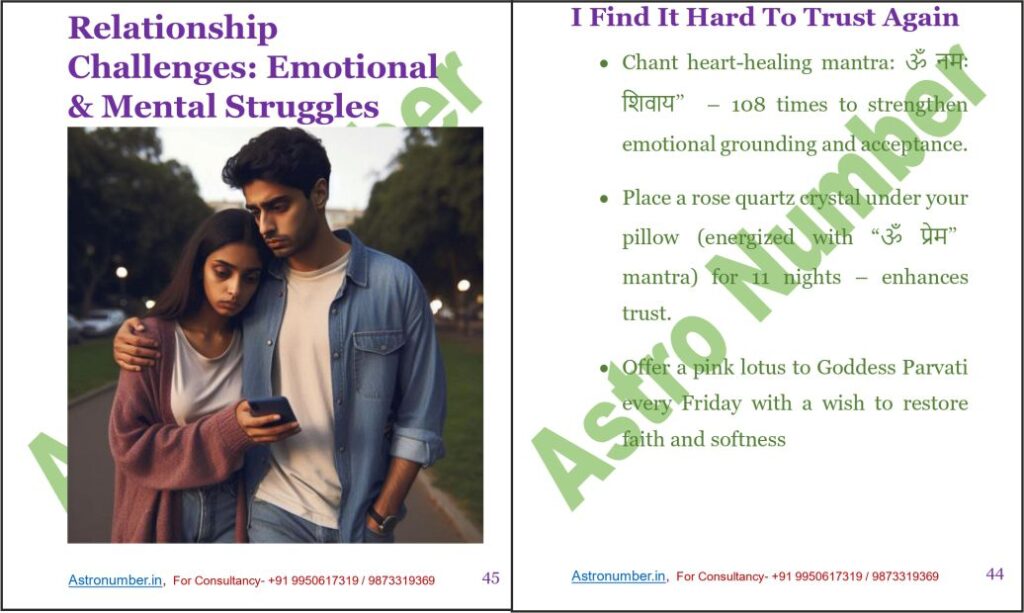 Love and Relationship Issues