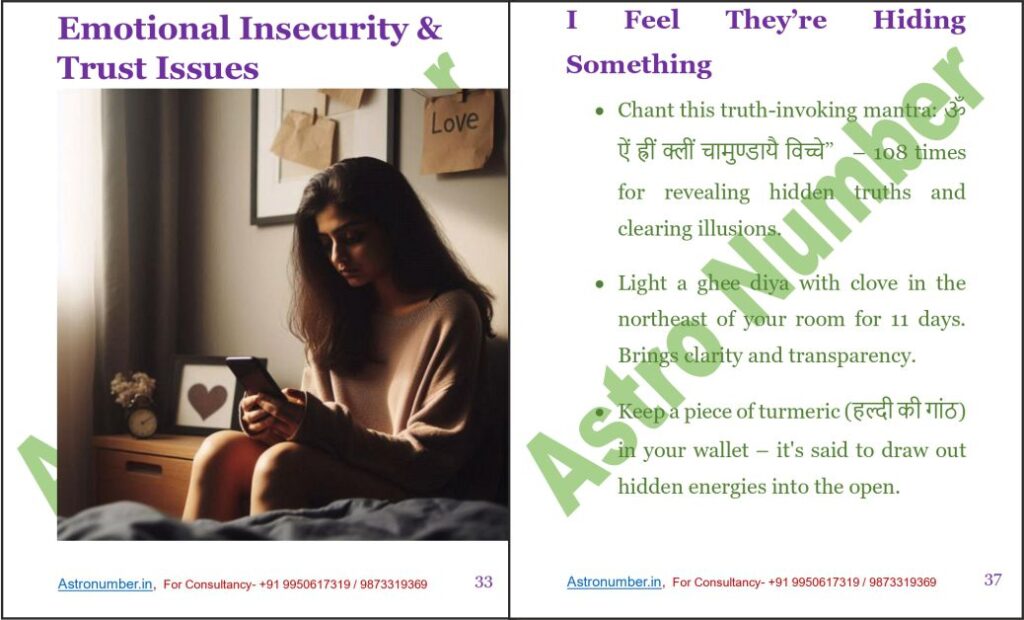 Love and Relationship Issues